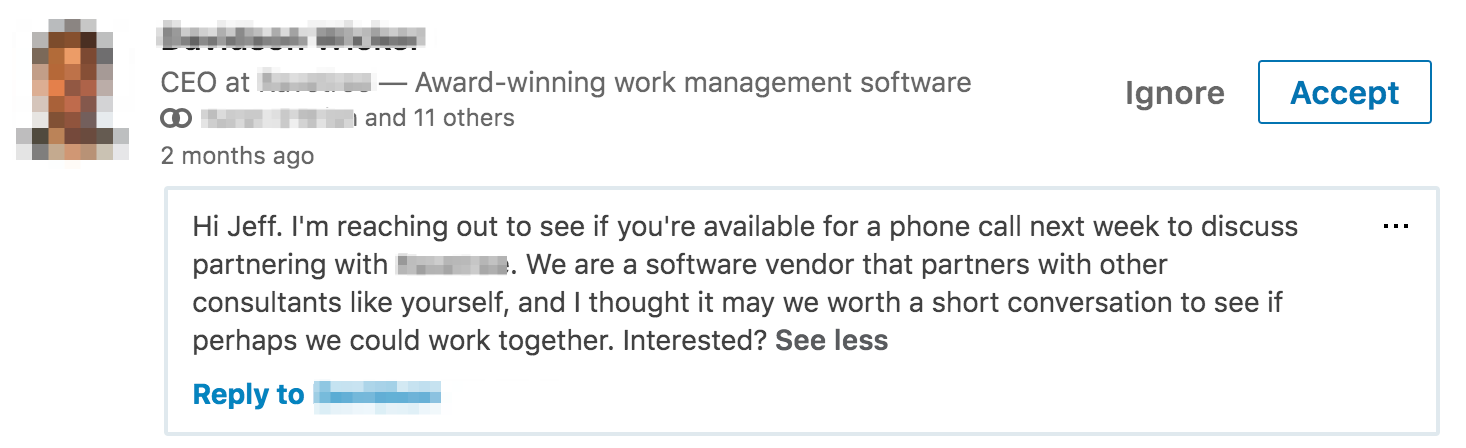 LinkedIn Request 15