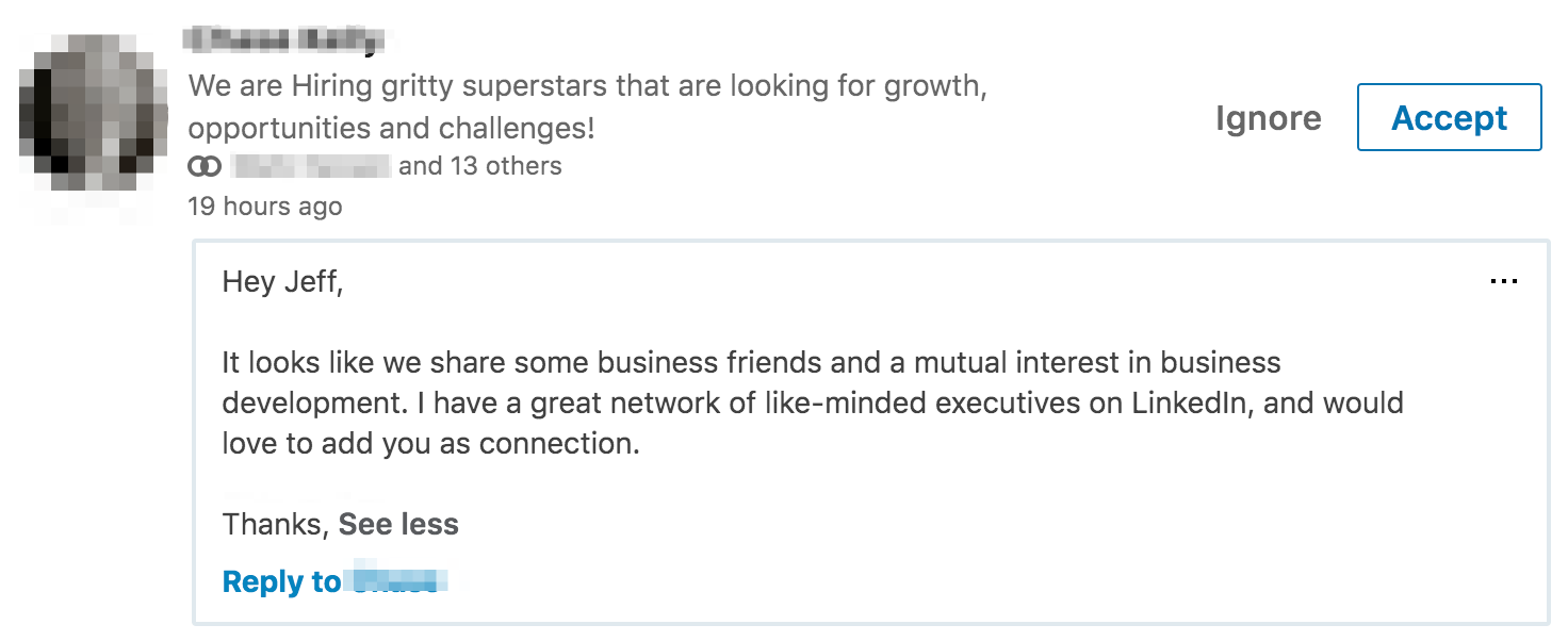 LinkedIn Request 2